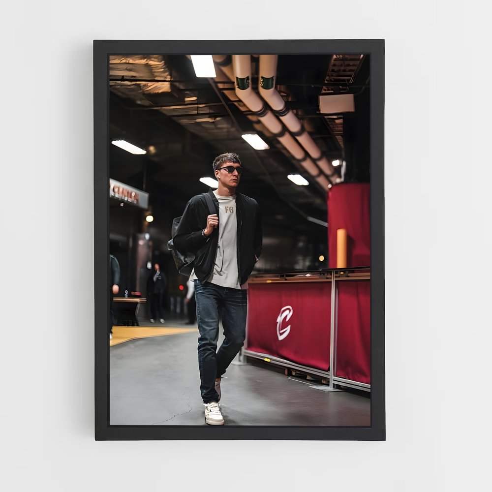 Poster Bogdan de bogdanovic – affiche Basketball (vue 2)